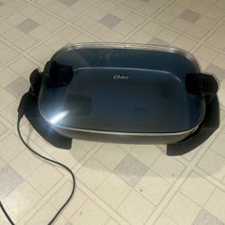 Like new Oster 4qt electric skillet