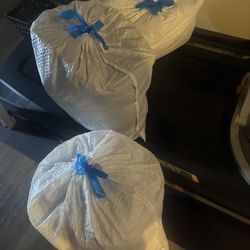 6. White plastic bag women and baby clothes Surtido Y Cosméticos General Nuevo Y Usado