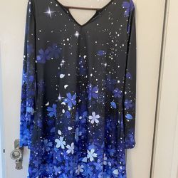 LADIES PATTERNED DRESSES 