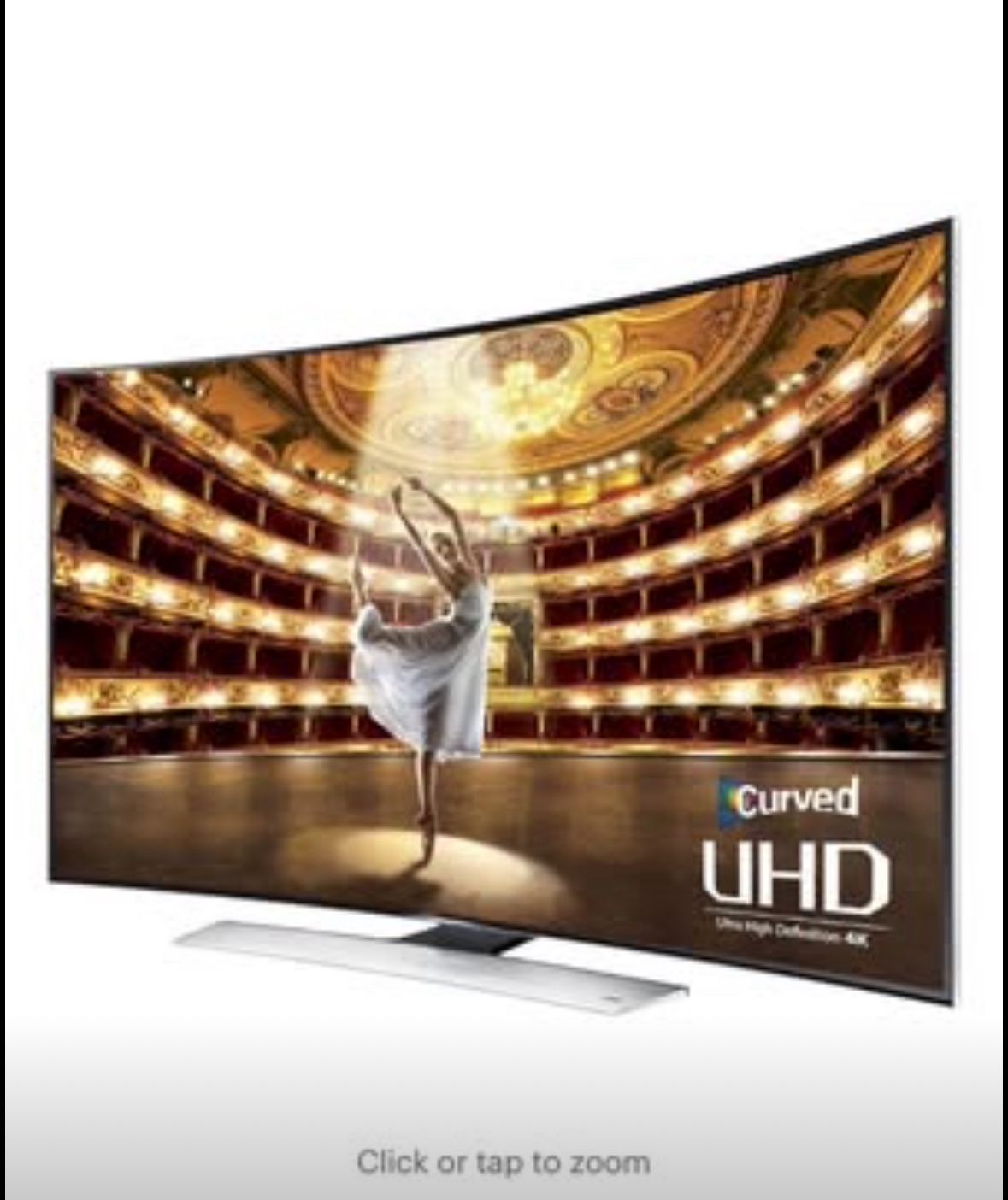 Samsung 55”CURVED UN55H8000 Series 240Hz 1200CMR Web Drowsing WiFi Smart HDTV.