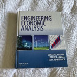 Engineering Economic Analysis