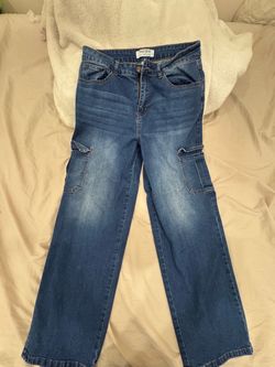 Wax Jean Collection Cargo Denim Jeans