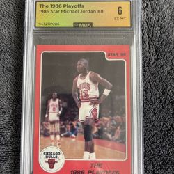1986 Star Michael Jordan MBA 6