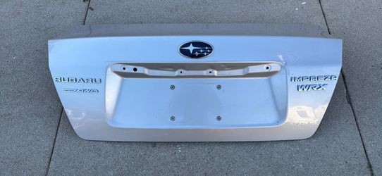 Wrx trunk lid