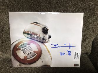Star Wars Brian Herring autograph (BB-8)