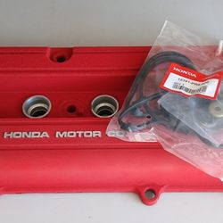 Integra LS WRINKLE RED VALVECOVER +GASKET KIT