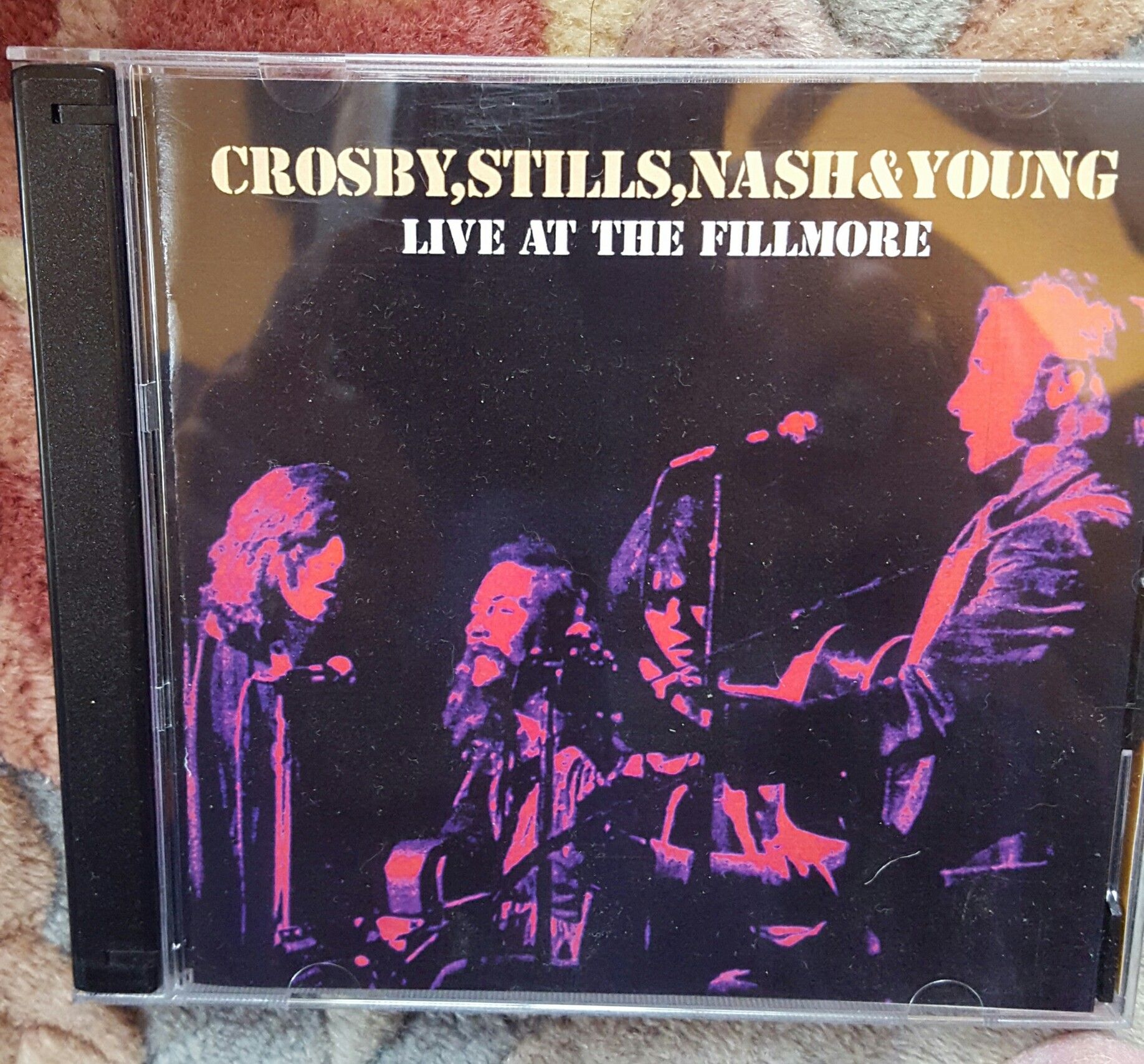 Crosby Stills Nash & Young Live at the Fillmore 2 CD set New