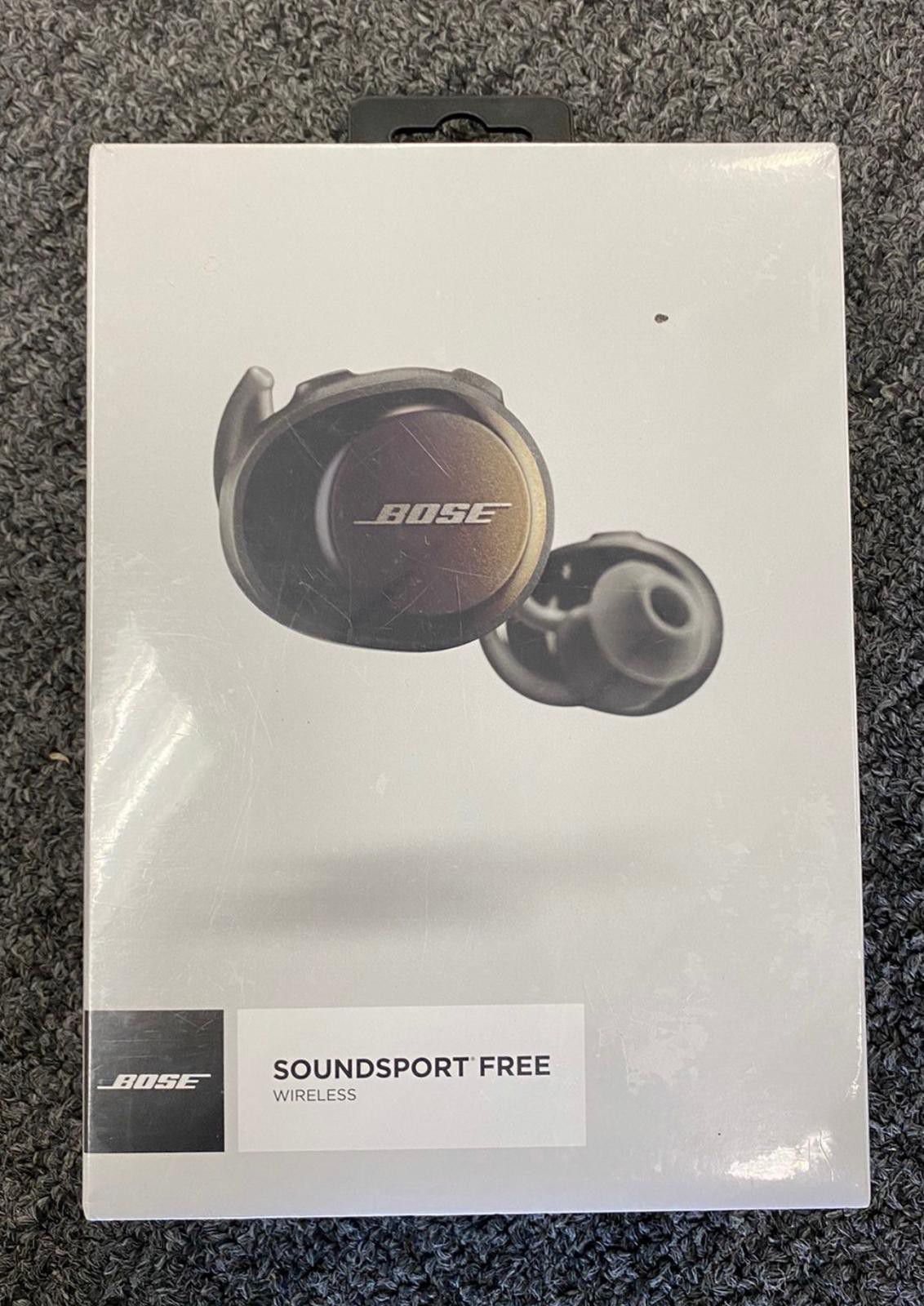 New!!! Sealed & never opened!!! Bose - SoundSport Free True Wireless Headphones - Black. Pick up only