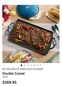 Mi Cocina by Princess House Double Comal