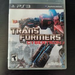 Transformers War For Cybertron PS3