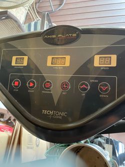 Axis-Plate Whole Body Vibration Platform - Training And Vibrating - Exercise Fitness Machine
