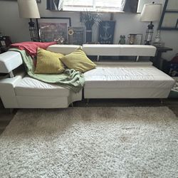 White Porn Couch 