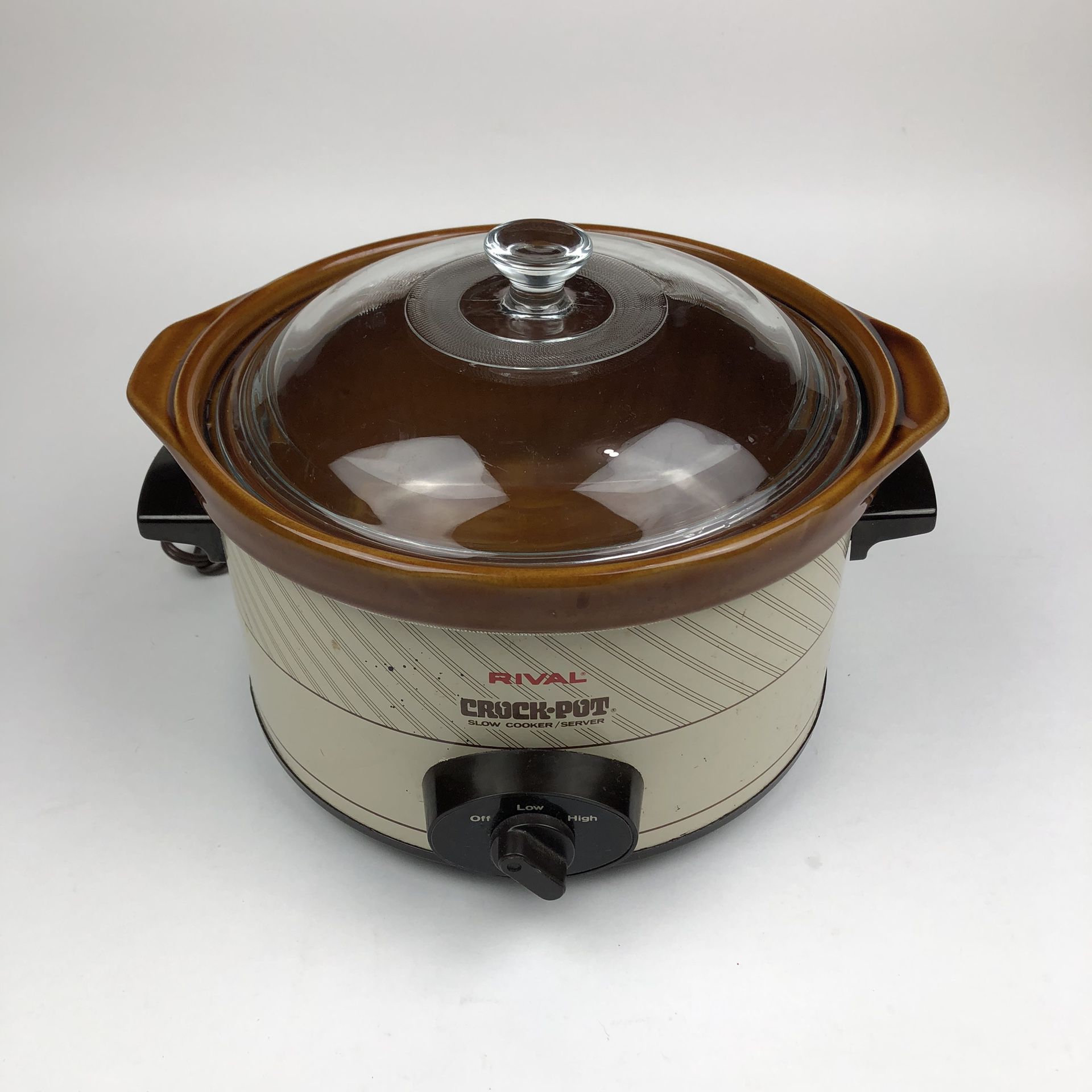 Vintage Rival Crockpot- powered on - Northern Kentucky Auction, LLC