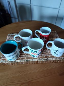 5 Like New Coffee Mugs