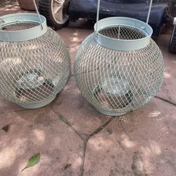 Lanterns For Candles Set Of 2