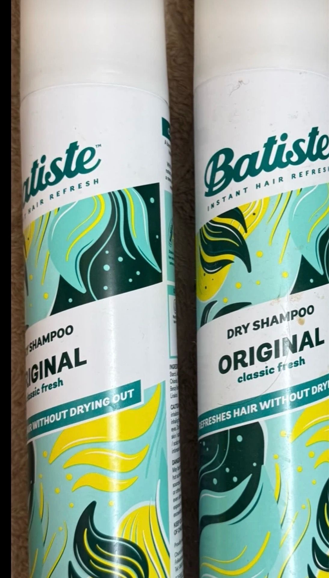📛Batiste Dry Shampoo Original 2 Cans📛