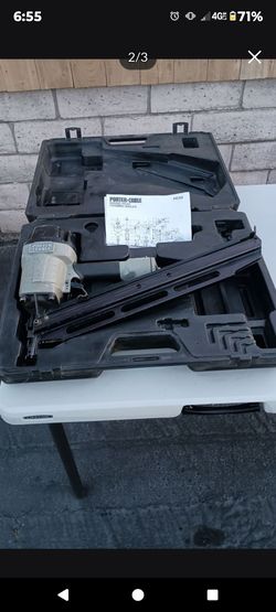 Nail Gun Porter Cable 350 Round Head Framer's Gun, Box And Instructions Included