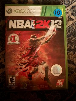 Nba 2k12 xbox 360