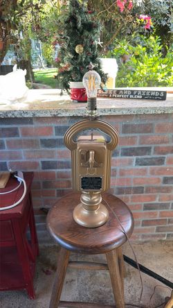 Vintage Parking Meter Lamp