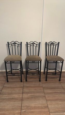 Counter Height Chairs (3)