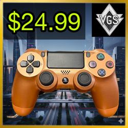 *WORKS* DualShock 4 Wireless Controller – Copper / Bronze – PlayStation 4