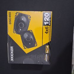 Kicker 2 4×6 Speakers 