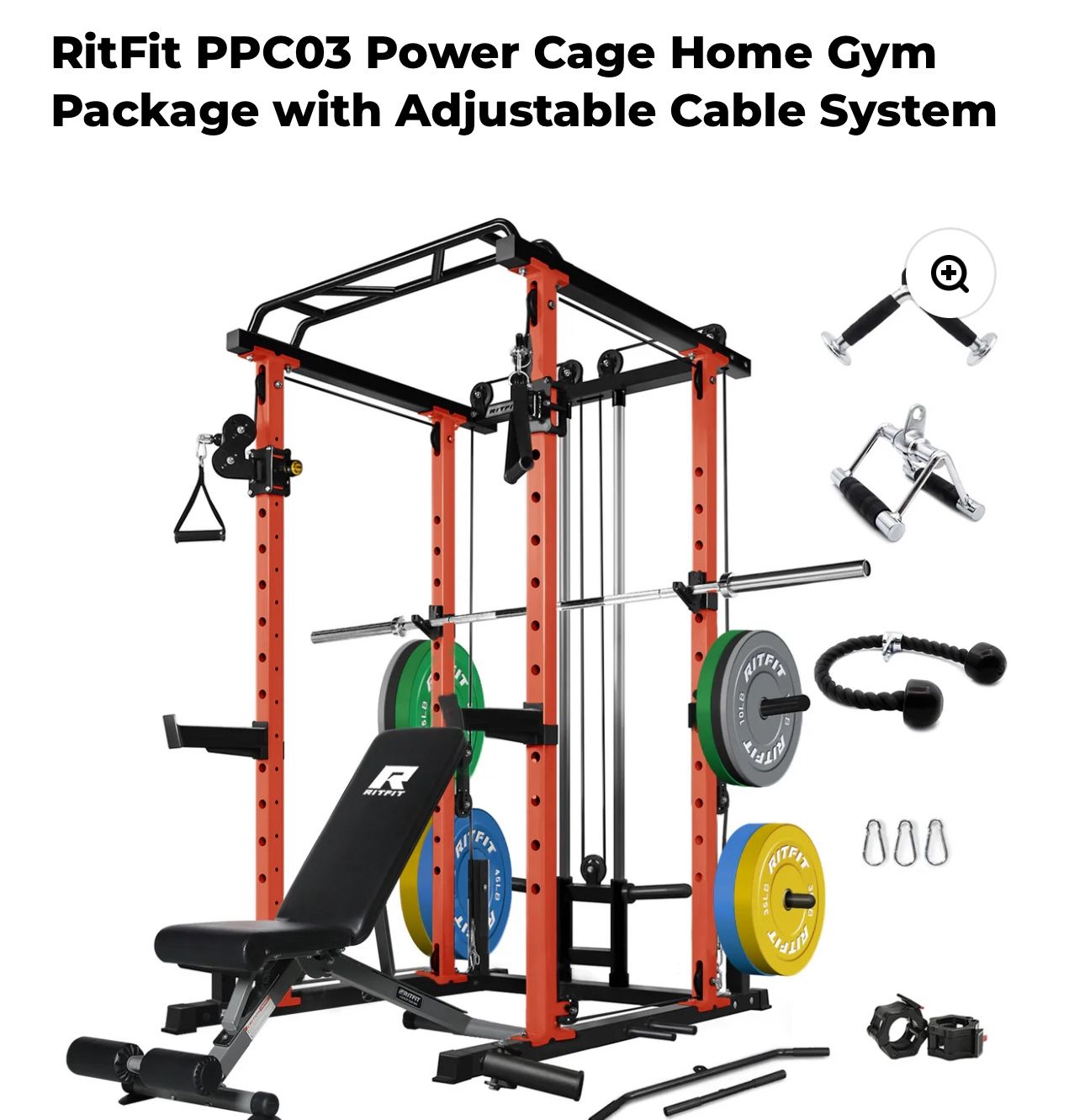 Rit Fit Bench Cage PPC03