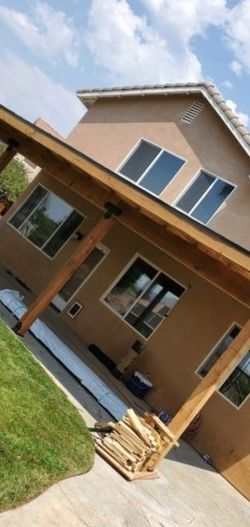 Patio covers, porches, storage, room additions at reasonable prices