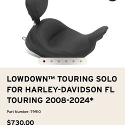 Harley Davidson Seats