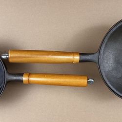 Cast-Iron Sauce Pans - 1 & 2 Quart Sizes