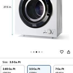 Brand new Black and Decker portable dryer