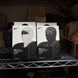 Nike Ski Mask Black & White (One Size Fits All)