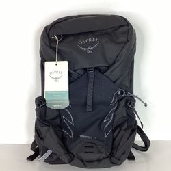 Osprey Tempest 24 Stealth Black Backpack WXS/S - NEW