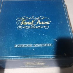 Trivial Pursuit  Master Game Genus Edition Brand New In Box Never Used 1981 Edition Collectible Vintage