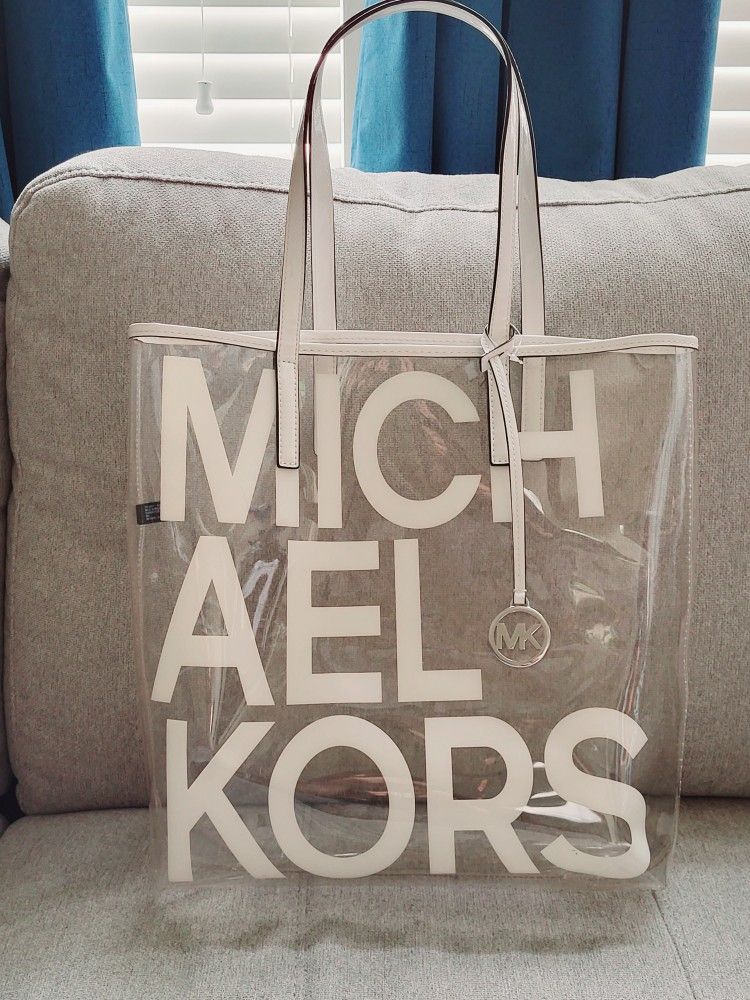 Michael Kors Clear Tote Bag
