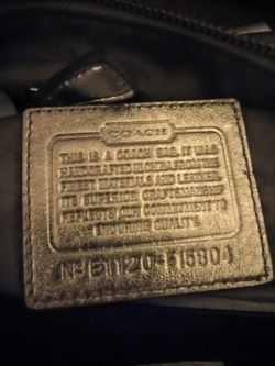 Coach purse