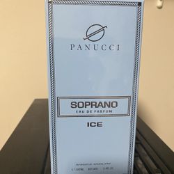 Dumont Soprano Ice Eau De Parfum for Men – 3.4 Fl Oz | Long Lasting Fresh Fragrance with Bergamot, Ginger, Apple & Musk | Cool Masculine Scent | Day &