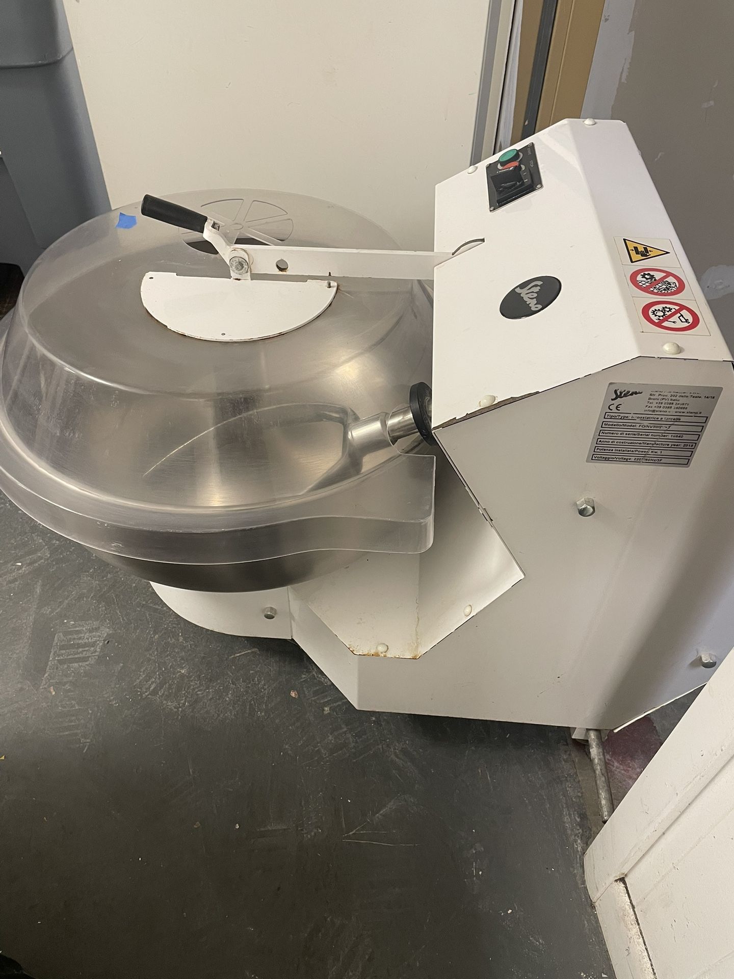 Steno Dough Mixer 65 Qt