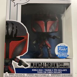Mandalorian Super Commando Funko Shop Exclusive Funko Pop