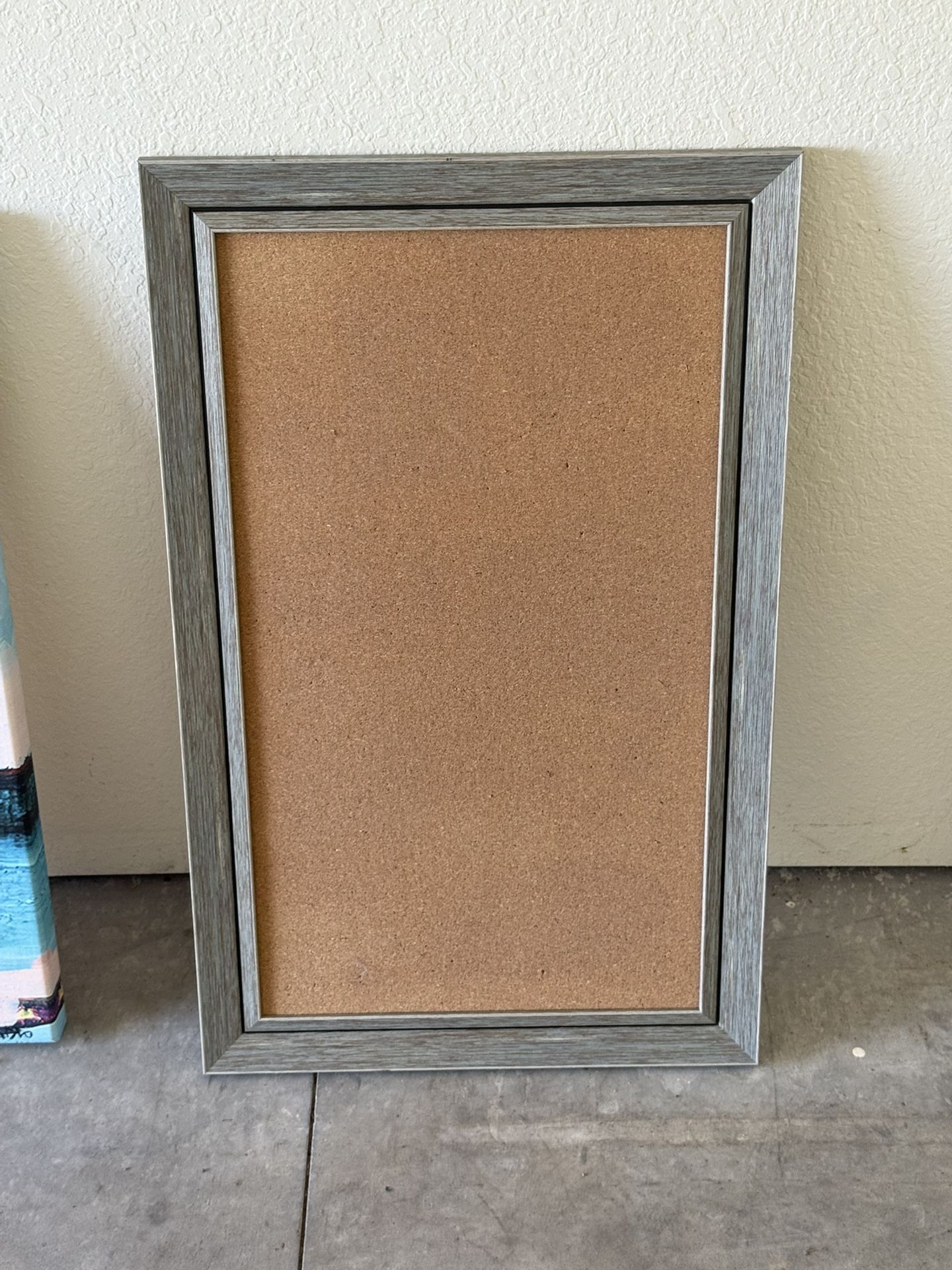 Cork Board with Frame