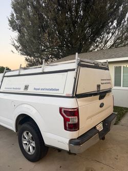 F150 Commercial Bed Cap with Roof Rack