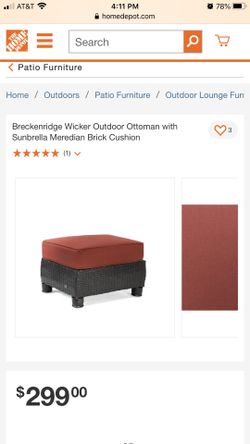 Sectional seating group, patio sectional furniture- (with cushion)