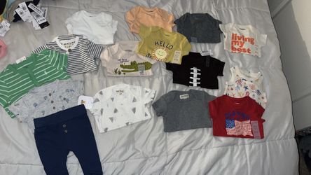 Boys 0-3 Months Onesies