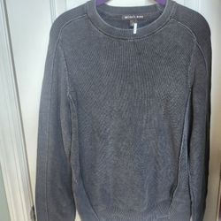 ​🔥 NWT Michael Kors Men's Crewneck Sweater - Ribbed Texture - Size M 🔥