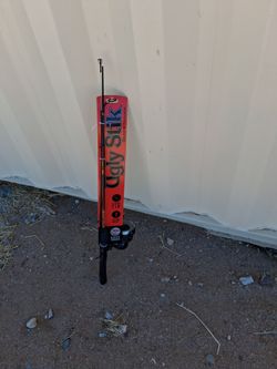 Ugly stick 2 piece rod reel combo