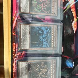 3 Egyptian god cards