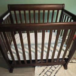 Mini Crib With Mattress