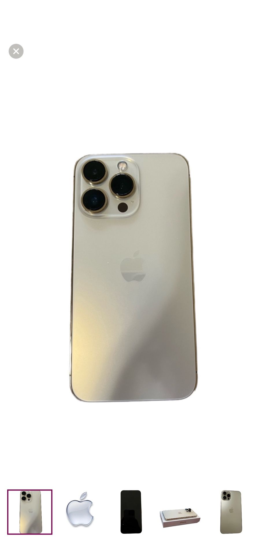 gold iPhone 14 Pro Max (unlocked carrier)