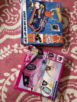 Hot Wheels Plus Barbie Pop Up Tents