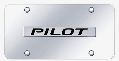 HONDA PILOT LICENSE PLATE TAG